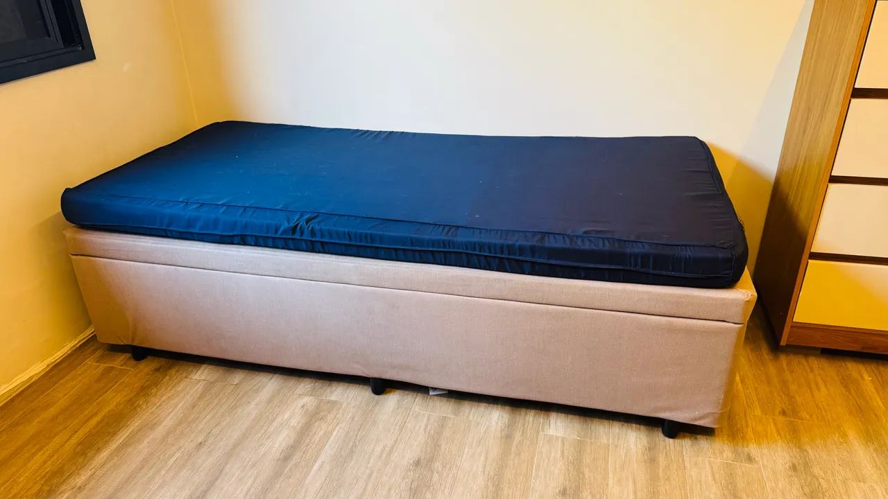 Cama Baú solteiro 