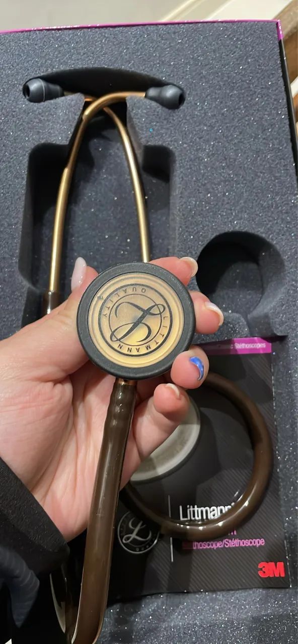 estetoscópio littmann classic iii - chocolate - Foto 3