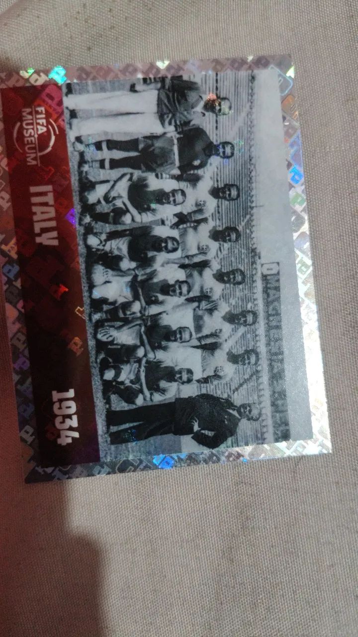 FIGURINHA COPA 2026 MUSEUM ITALY 1934