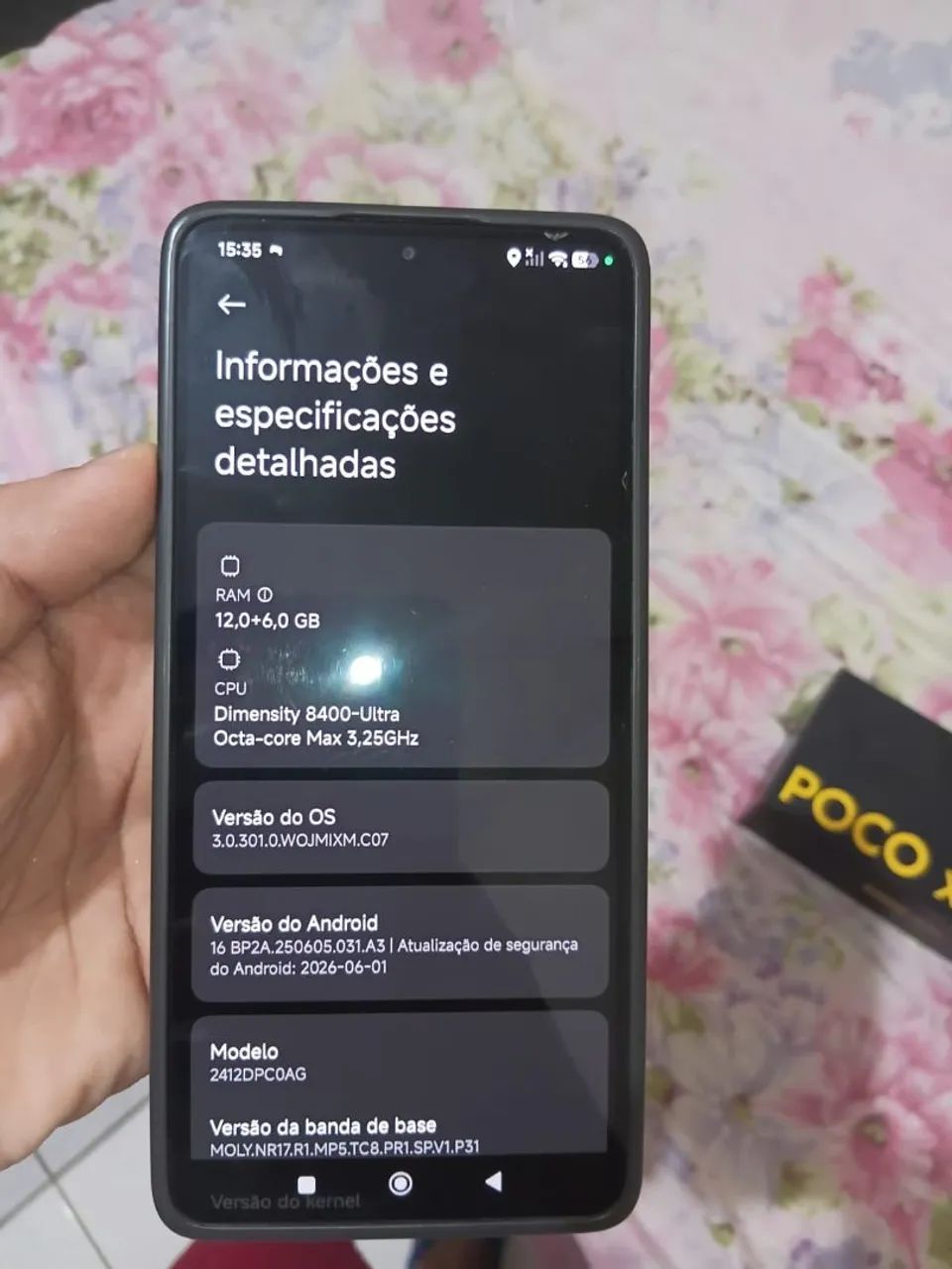 Vendo Poco X7 Pro 12ram/512 - Foto 4