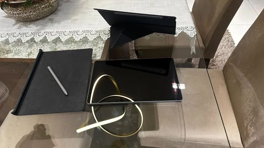 SAMSUNG GALAXY TAB S9 FE 6GB 128GB CINZA ESCURO - Foto 2
