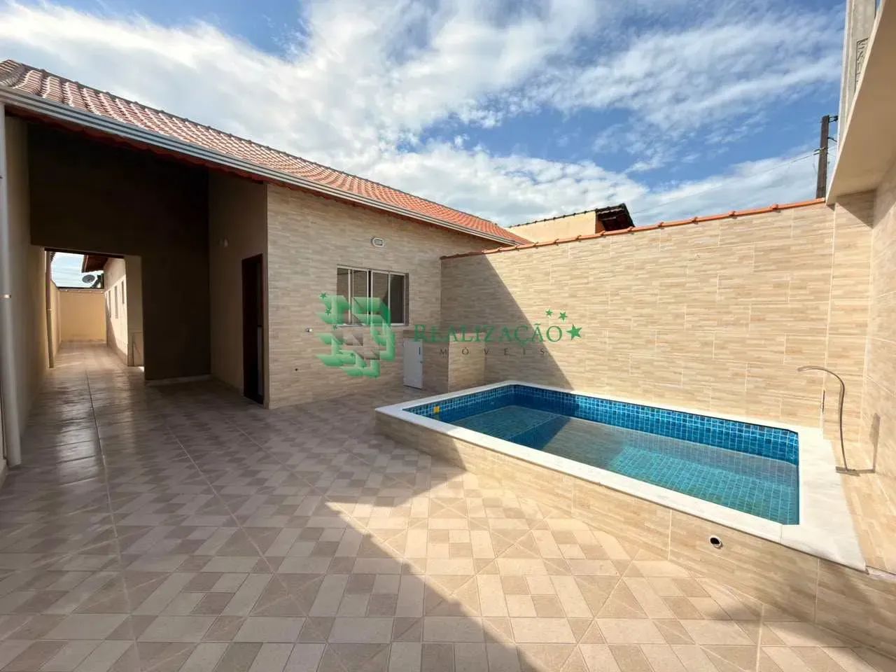 Casa com piscina Na praia de Mongaguá - Foto 4