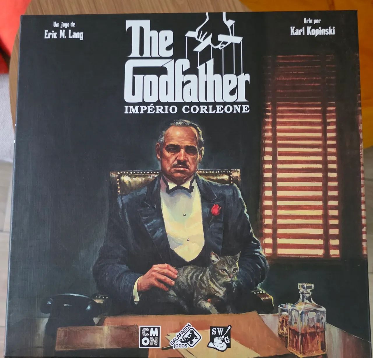 The Godfather boardgame jogo de tabuleiro