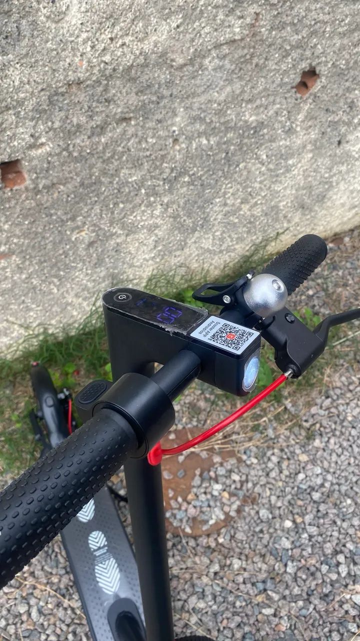 Patinete elétrico com amortecedor, na caixa ! - Foto 3