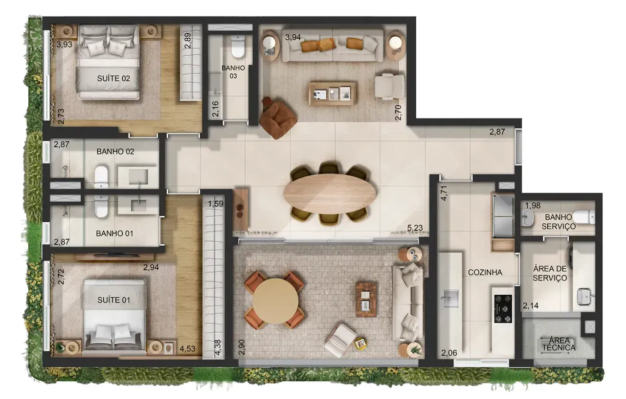 PLANTA 150m²