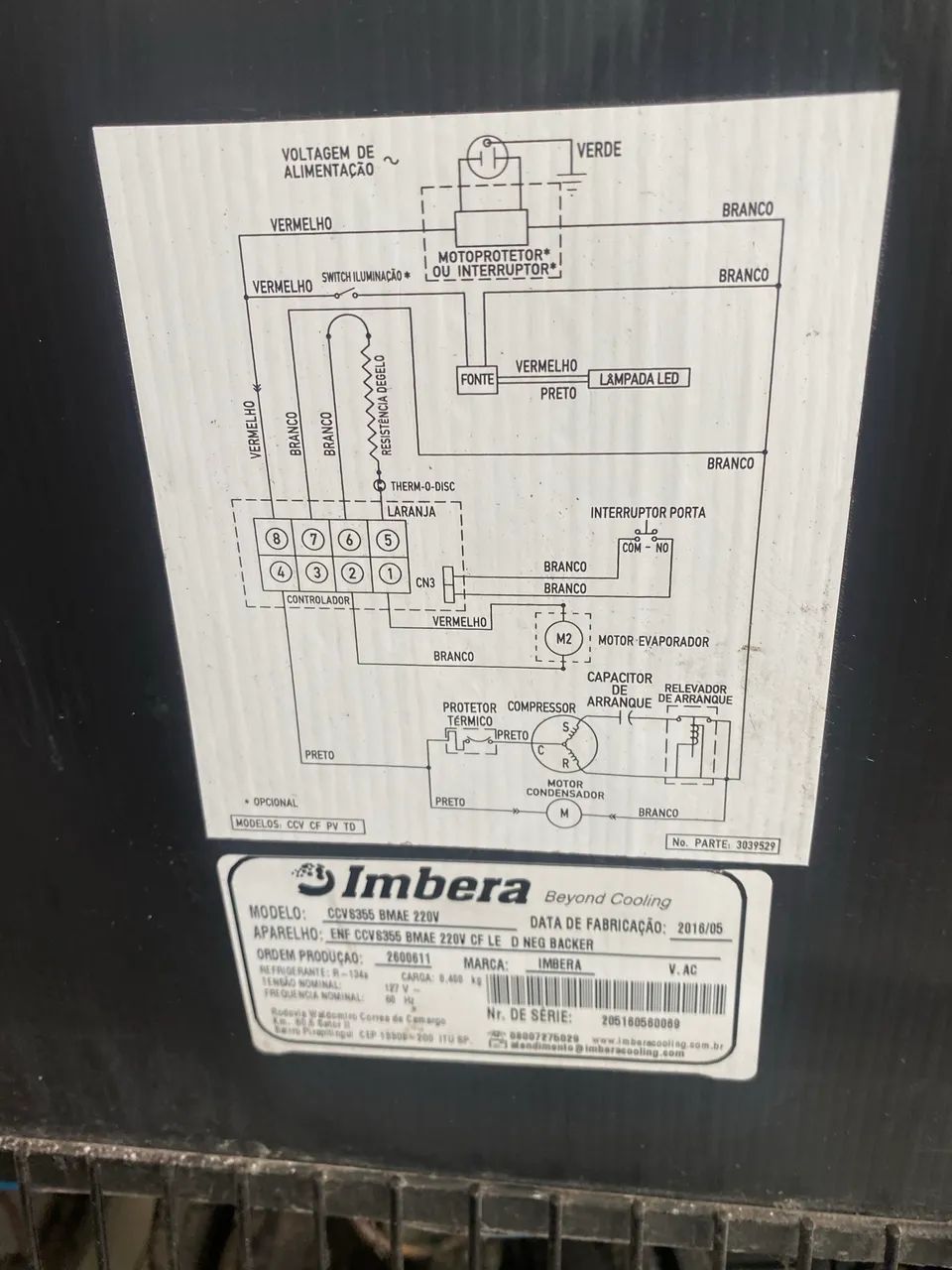 Freezer Expositor vertical Imbera 535L cervejeira -  220V  - Foto 2