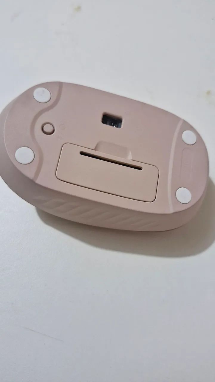 Mouse Loggi Bluetooth Rosa Claro - Foto 5