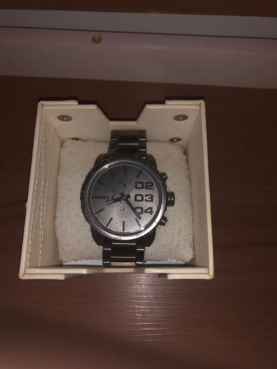 Relógio Diesel Dz-4215 Gunmental Cinza - Foto 3
