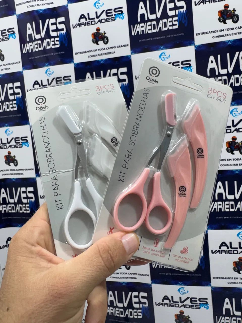 Kit para sobrancelhas