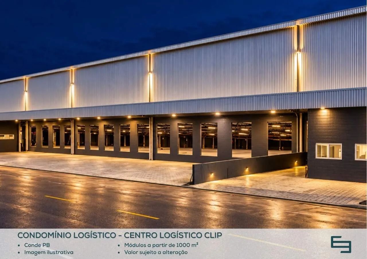 Galpão para alugar em Conde/PB com 2.634,00 m² em condomínio logístico