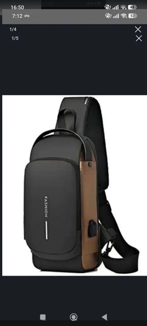 Sholder bag masculino 