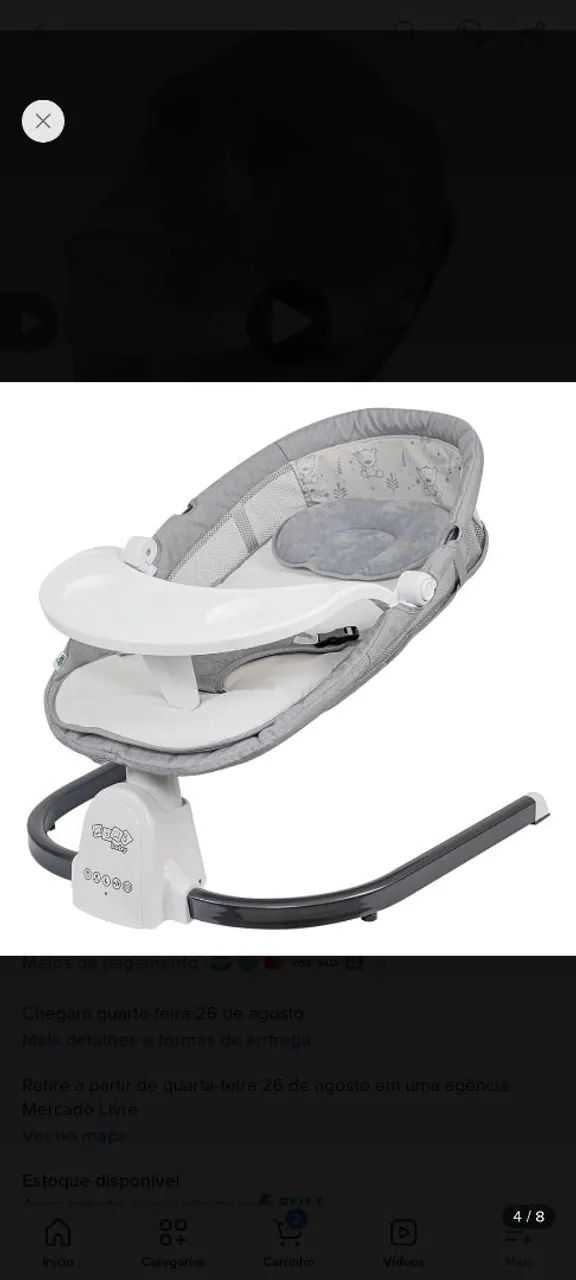 Cadeira de bebê automática  - Foto 4