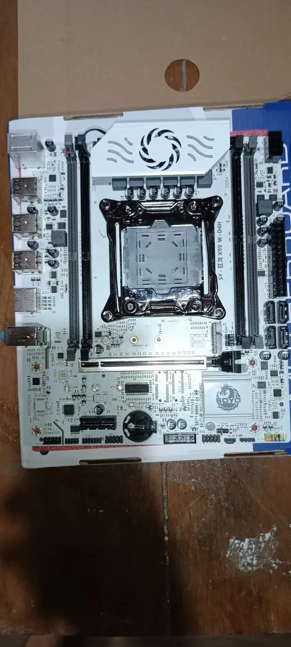 Kit X99: Core i7-6800K 6/12 núcleos, 16GB DDR4, Water cooler