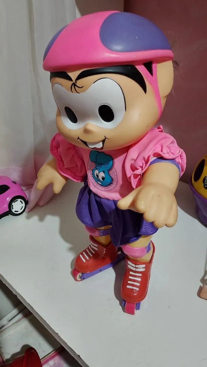 Boneca antiga Mônica Patinadora - Foto 2