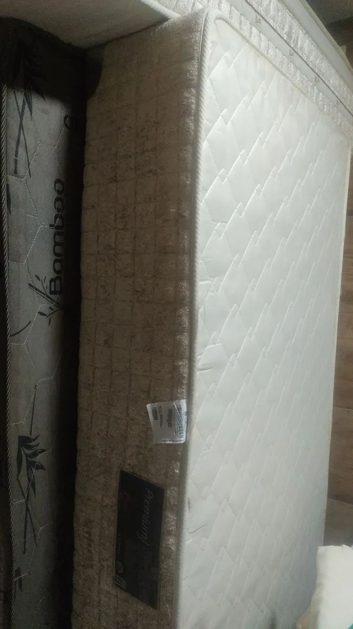 CAMA BOX COM BASE CASTOR E COLCHÃO CASTOR ORTOPÉDICO  - Foto 3