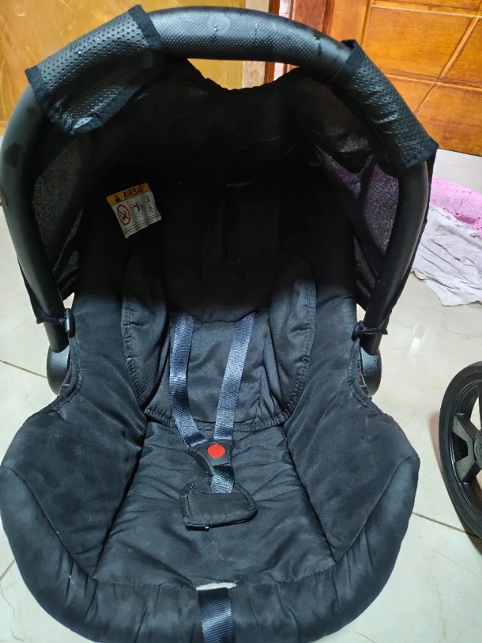 Carrinho de bebê Moisés + bebê conforto  - Foto 2