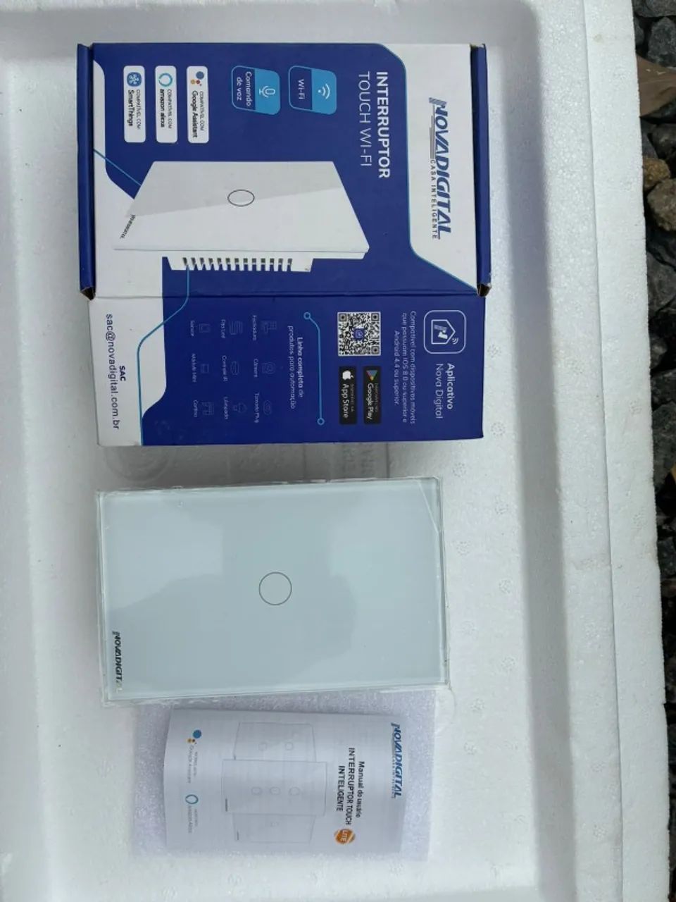 Interruptor touch screen WiFi