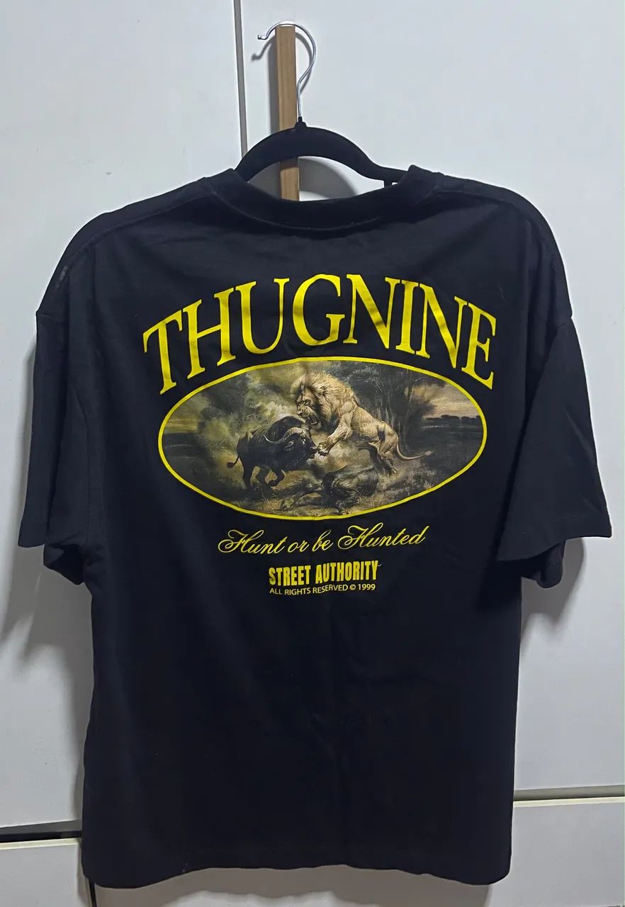 Camiseta Thug Nine Lion