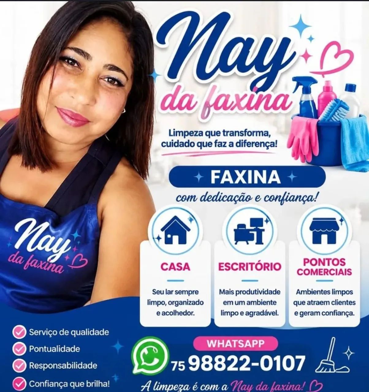 Faxineira e Diária 
