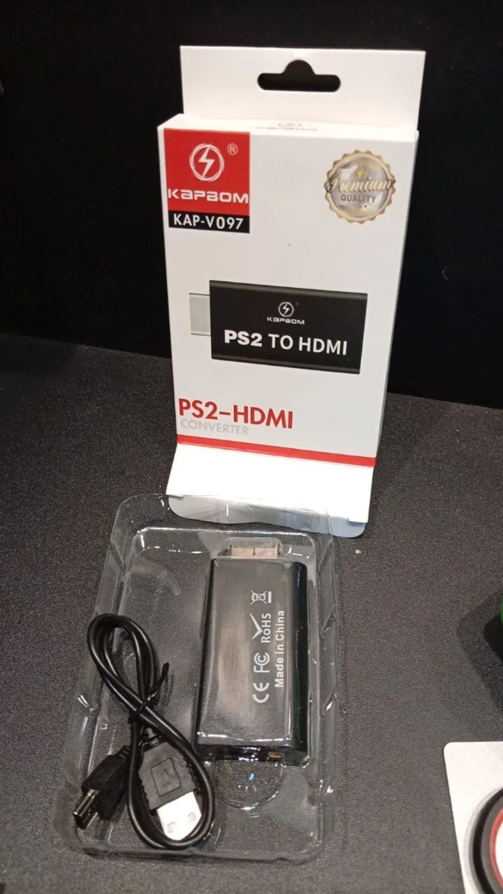 Adaptador Conversor Ps2 Para Hdmi  - Foto 2