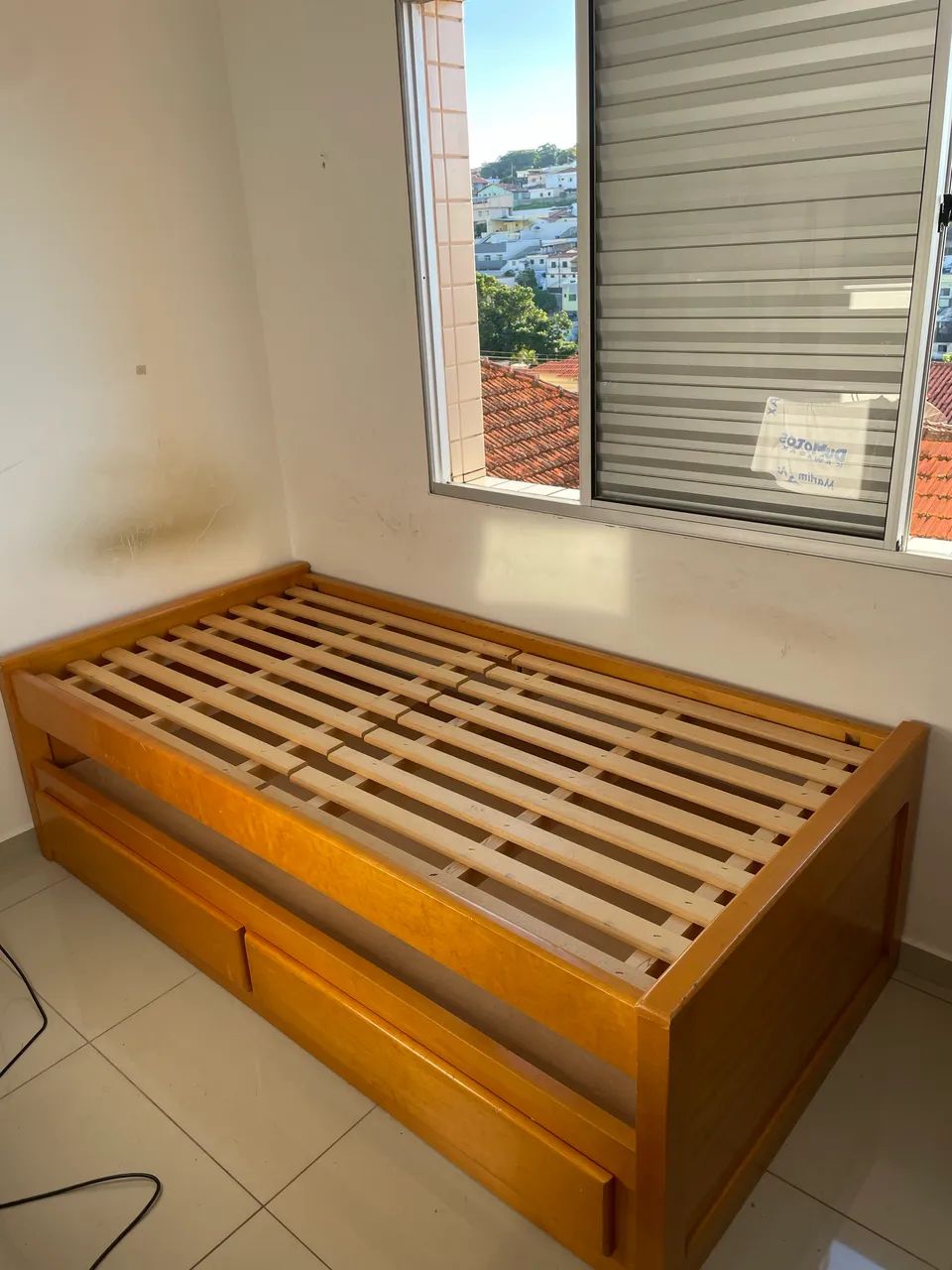 Cama solteiro 100% marfim imperial  - Foto 3