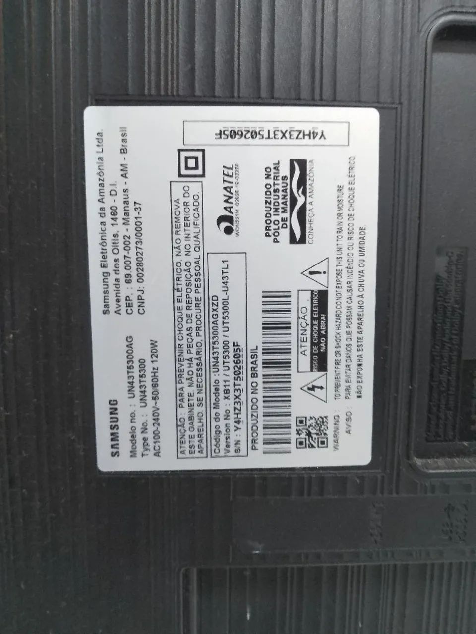Tv Samsung com defeito  - Foto 2