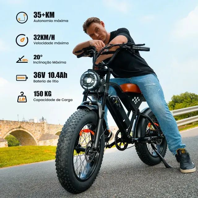 Bicicleta Elétrica Xroymexroy Eb5 750W - Foto 2