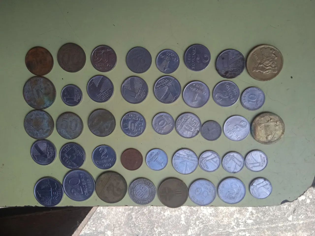 Lote de moedas antigas  - Foto 5