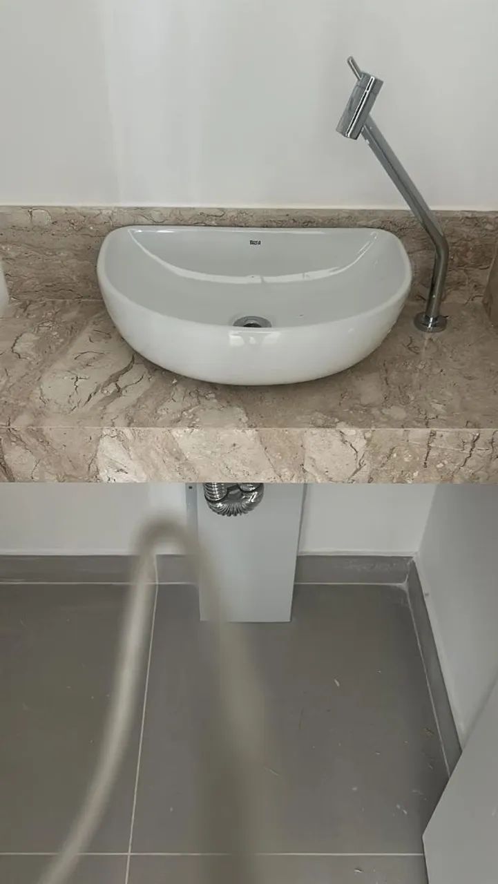 Pia lavabo marmore travertine 