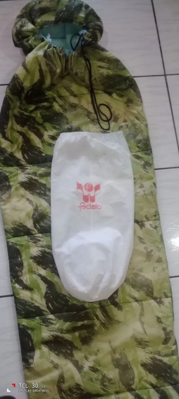 SACOS PARA DORMIR SUPER CONFORTÁVEL RELÍQUIA DA FEDATO ESPORTE  - Foto 3
