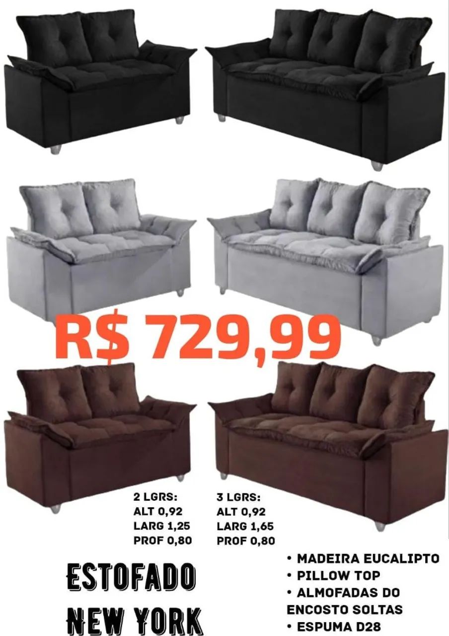 Sofá em Promoção! O que vc precisa encontra aqui! - Foto 2