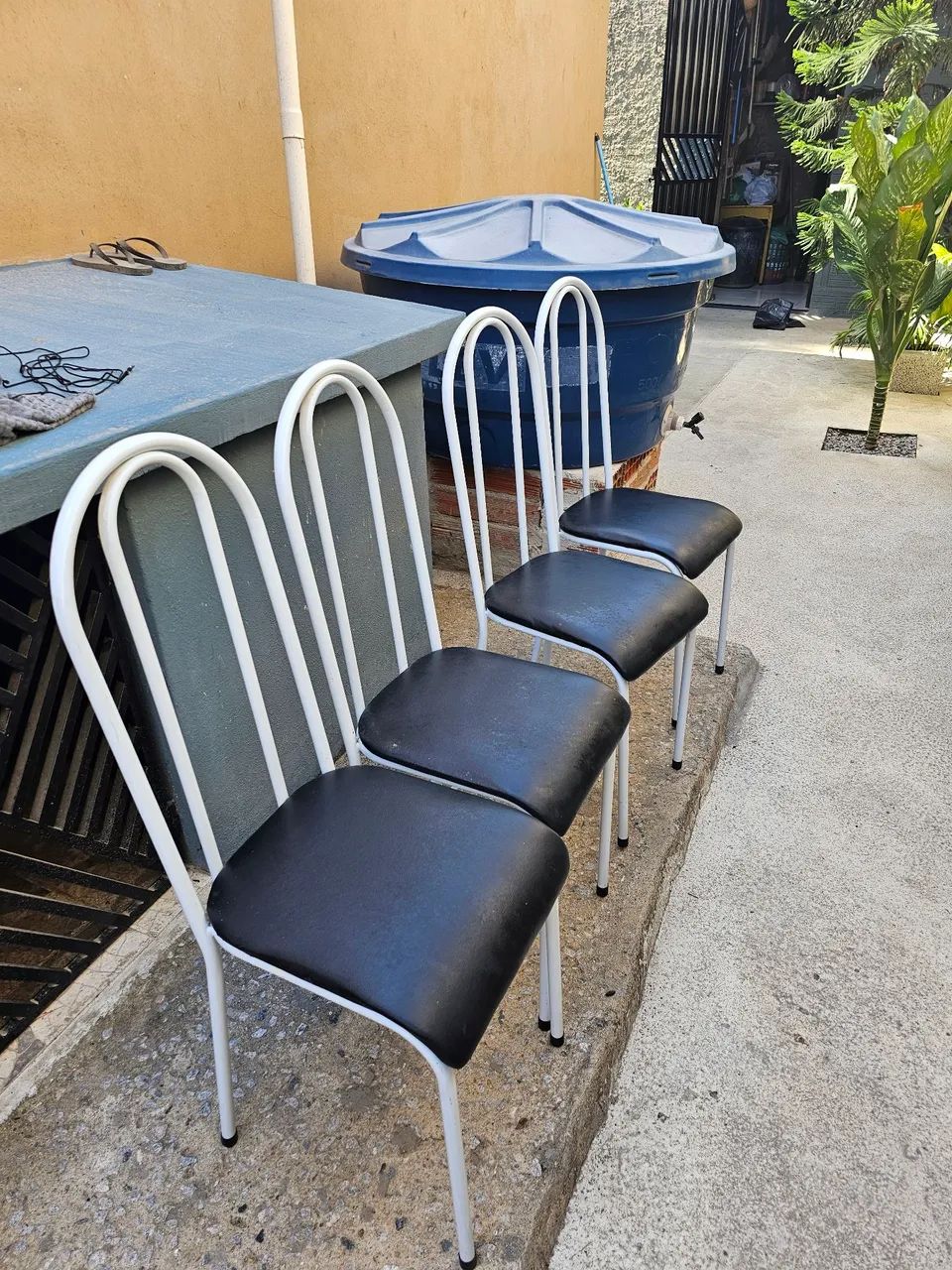 Cadeiras tubular 