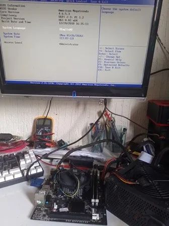 placa mãe 1155 com core i3 + 6gb de memoria ram + espelho e cooler - Foto 4