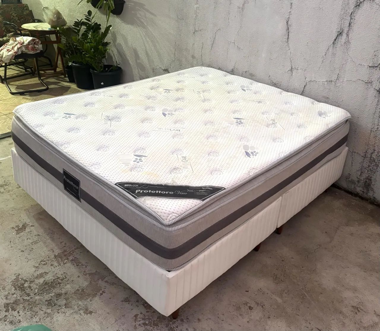 Cama Queem seminova  - Foto 2