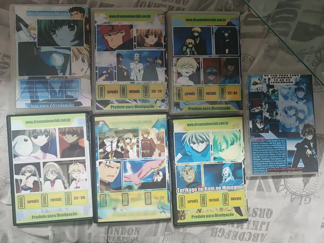 DVDs Anime Tsubasa Chronicle (ep 20-52 + extras) + Black Cat