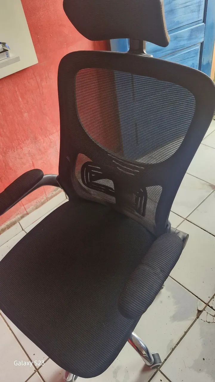 Cadeira ergonômica no precinho  - Foto 5