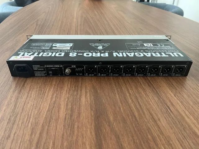 Ada8000 Behringer. Expansor Adat 8 Canais (Interface de áudio) - Foto 3