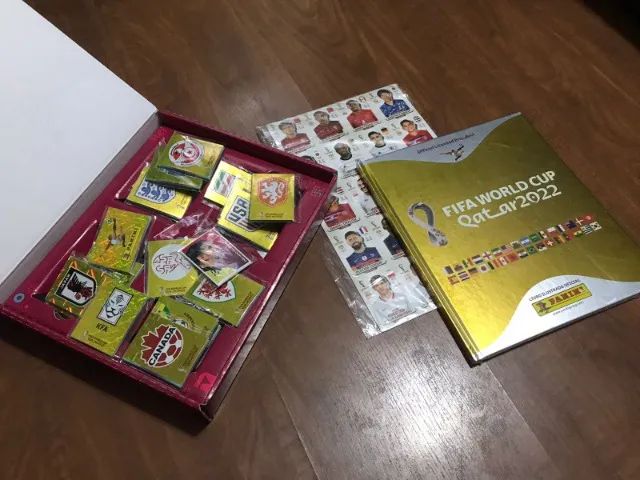 Kit da Copa 2022 com Album Ouro - Leia Descrição! - Foto 2