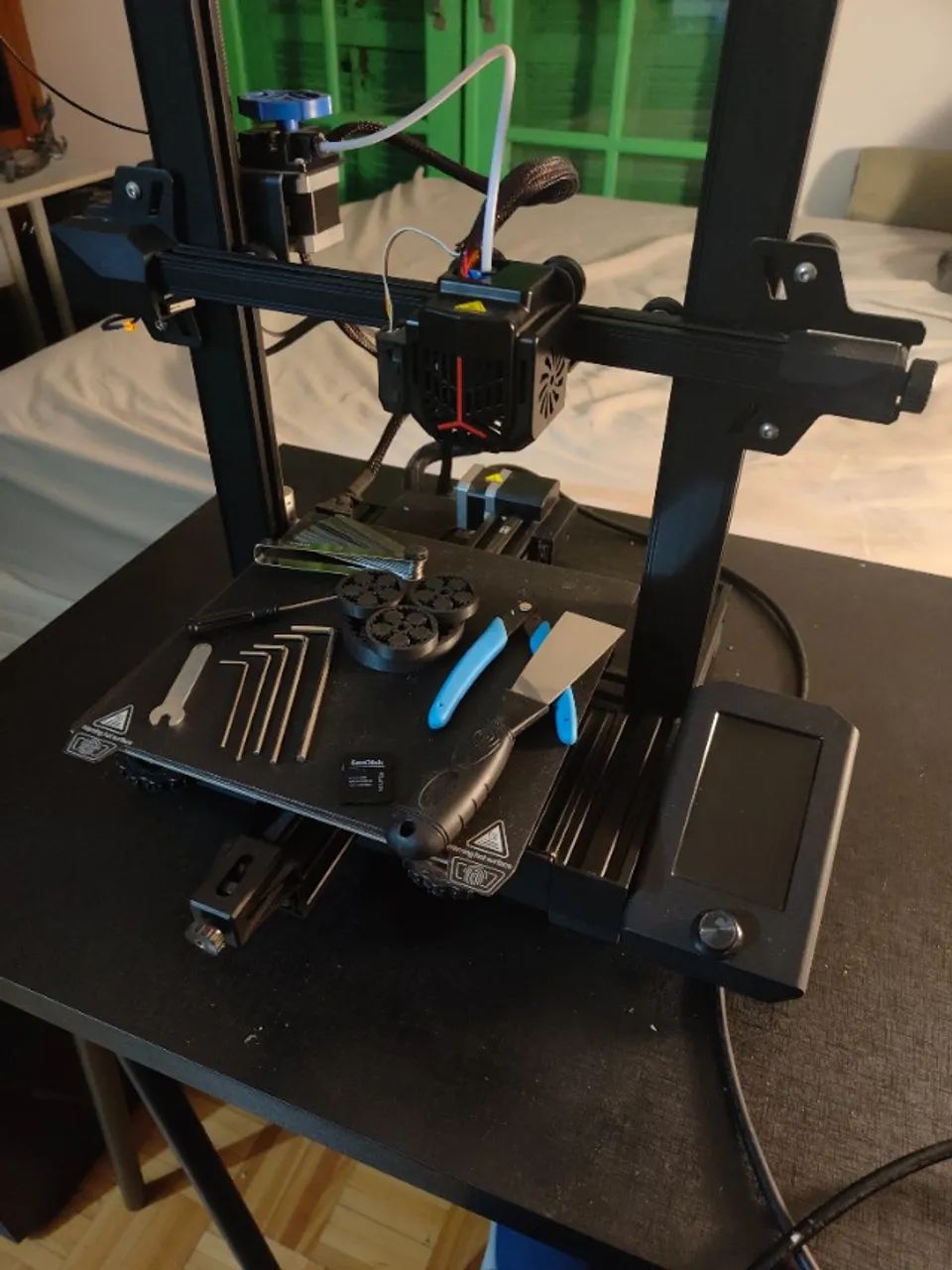 Impressora 3D - Creality Ender 3 v2 NEO - Foto 5