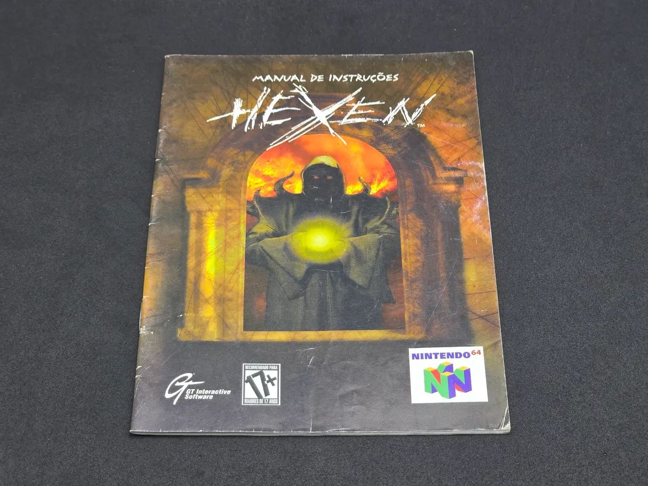 Manual Hexen Nintendo 64 GRADIENTE ORIGINAL 