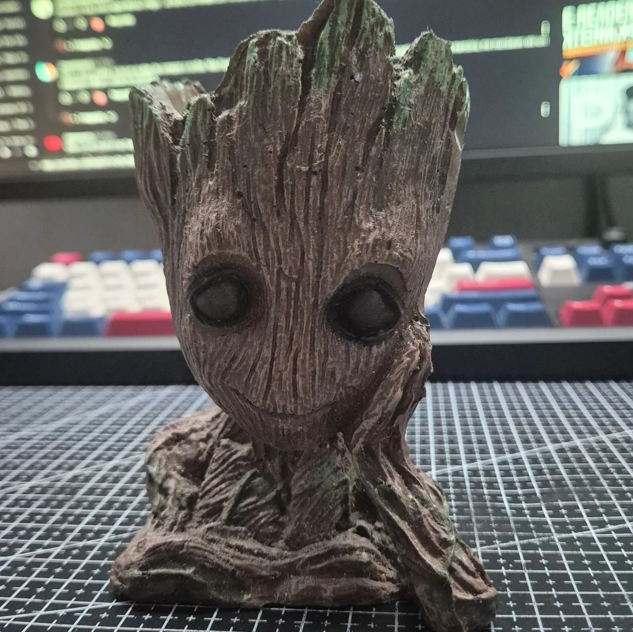 Vaso/Porta treco Baby groot