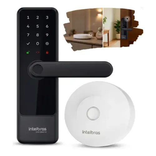 Fechadura Eletrônica Intelbras Wifi FD 3000 D - Foto 2