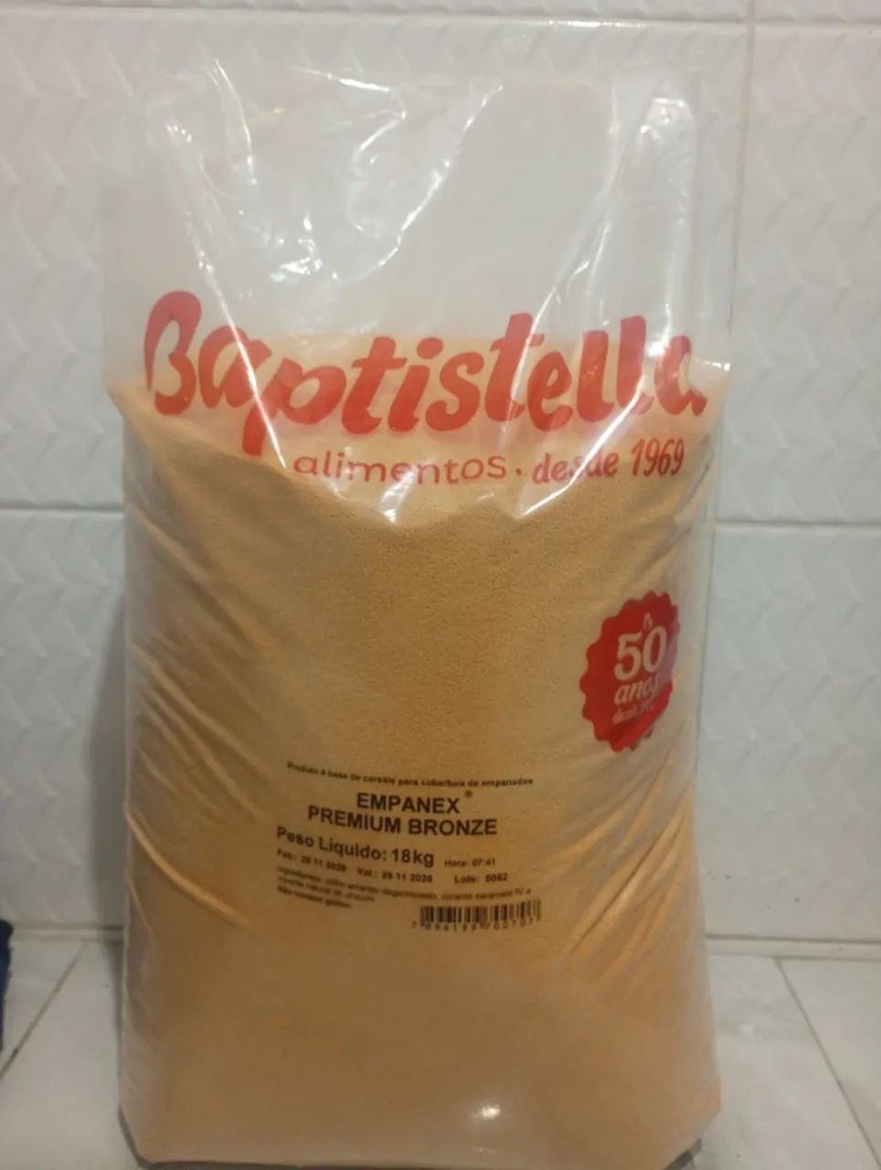 Farinha empanex Premium.