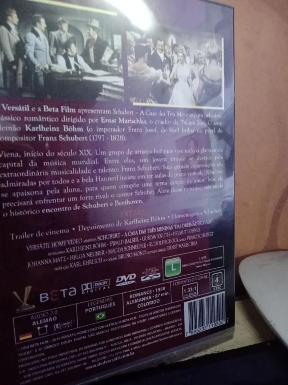 Dvd Schubert A Casa das Tres Meninas - Foto 3