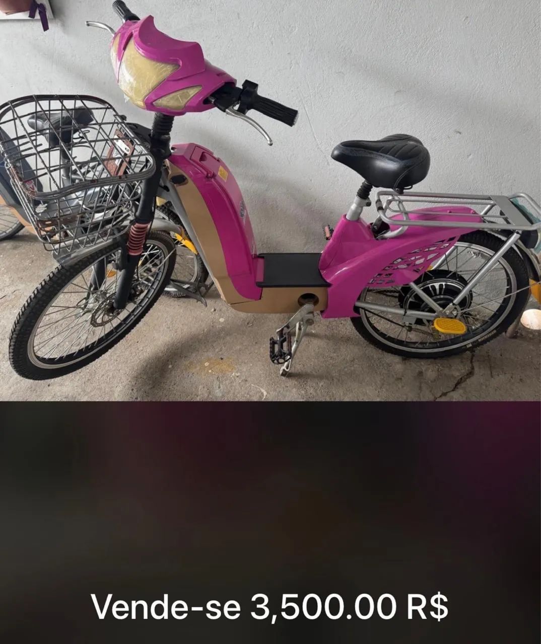 Bicicleta elétrica 