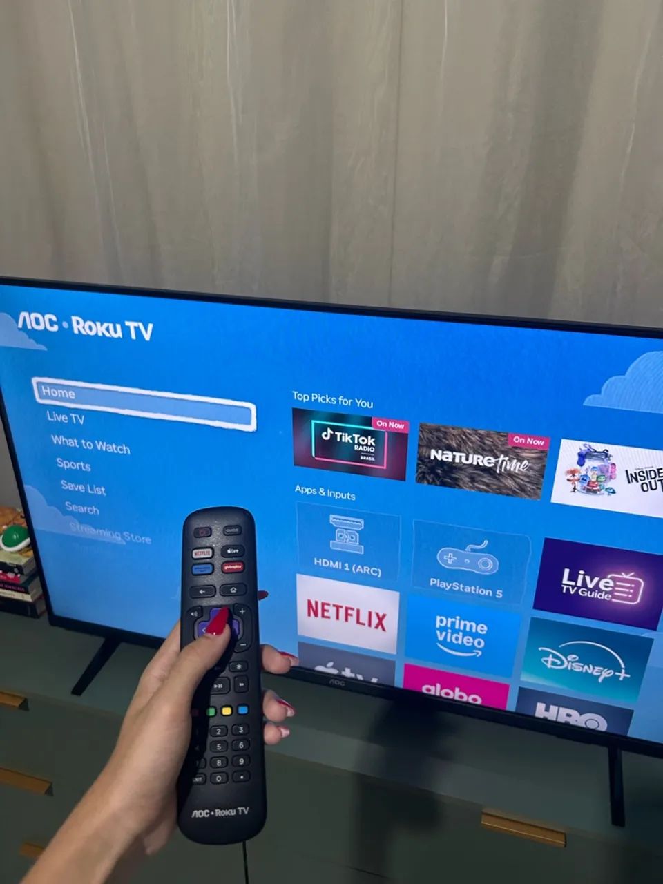 SMART TV AOC 43 POLEGADAS NOVA - Foto 2
