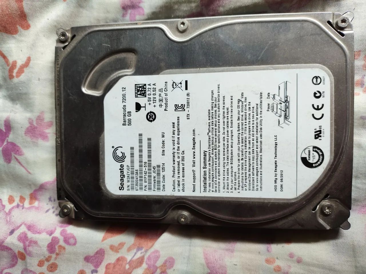 Hd 500 gb Seagate 