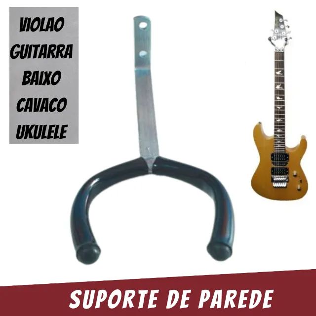 Suporte de Parede p Instrumentos de Corda - Simples _ MS04 - Foto 2