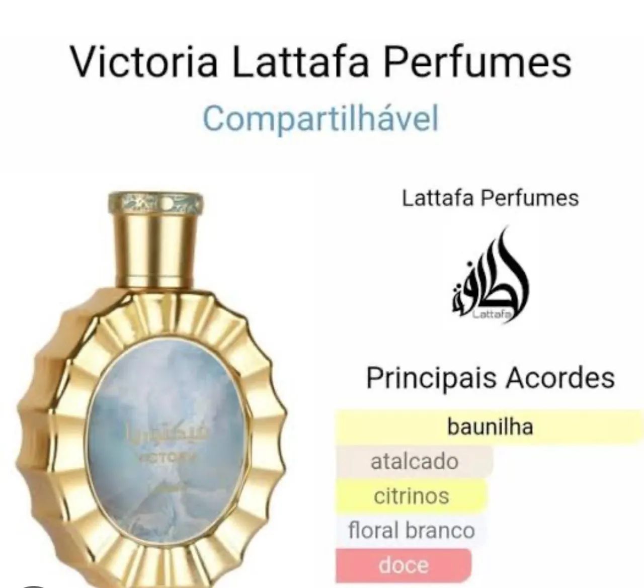 Perfume Árabe Feminino