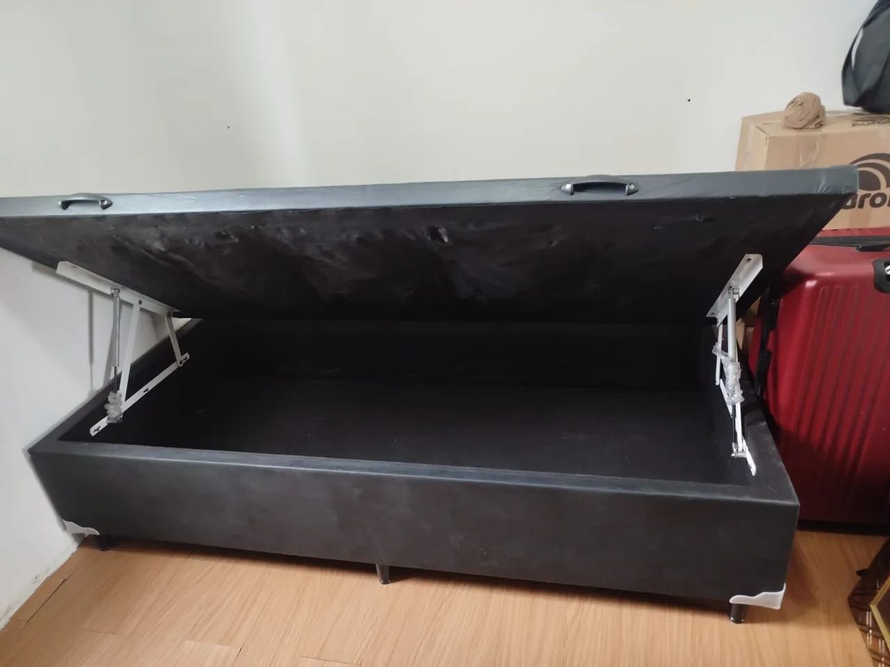 Cama box Baú excelente qualidade  - Foto 3